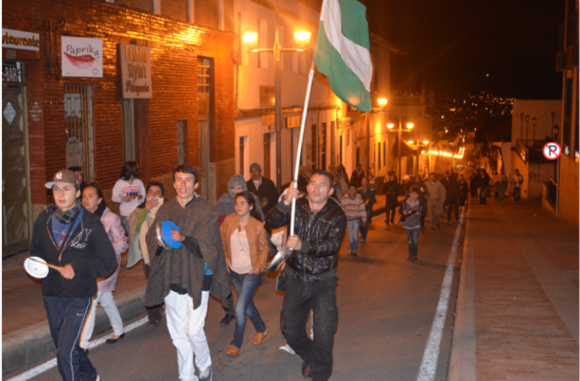 El cacerolazo en Tunja