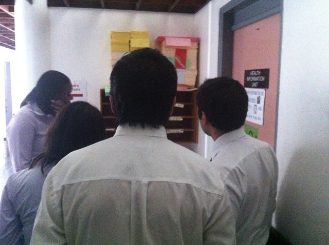 Visit to Grand Bay District