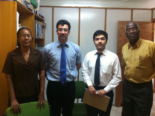 Meeting in Central Medical Store