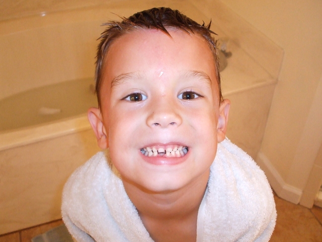 ty's 1st lost tooth