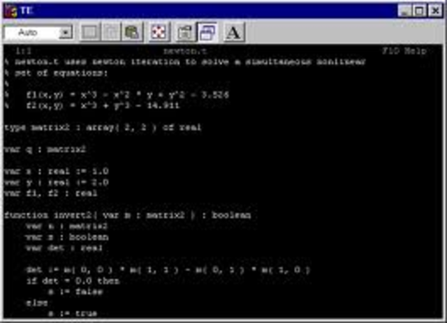 high level programming language