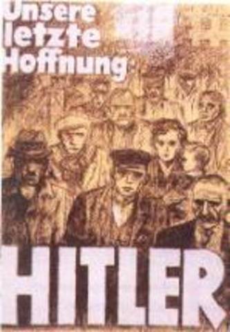 Hitler is appoited Chancellor