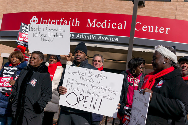 De Blasio Calls on State to Facilitate Restructuring of Interfaith