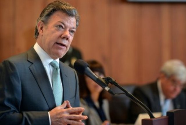 Presidente Santos se reúne en Tunja con líderes de protestas en Boyacá