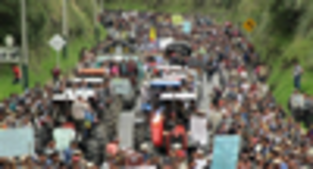 Quinto día del paro nacional