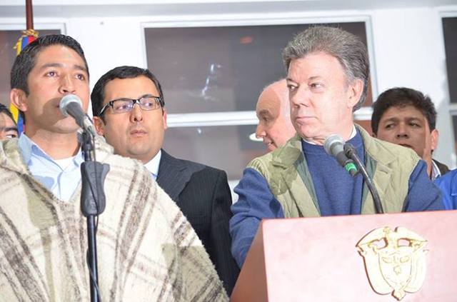 PRESIDENTE DA LA CARA EN TUNJA