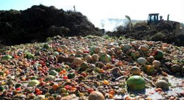 Campesinos tiran toneladas de fruta y arroz por paro agrario