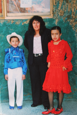 A la salida de una presentacion