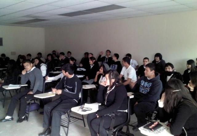 Doy clases en la preparatoria