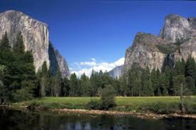 Yosemite National Park founded