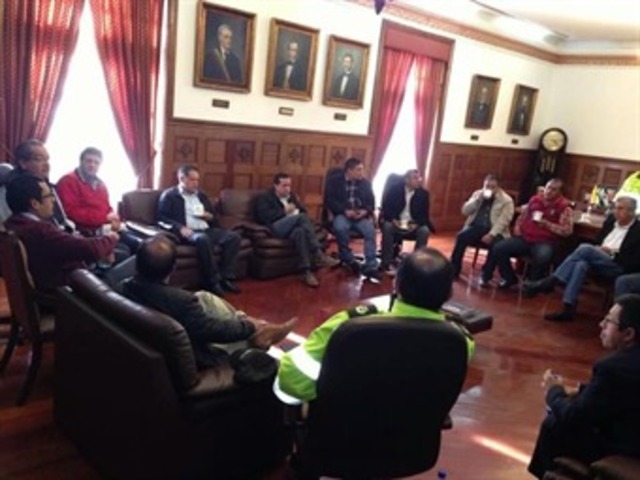 Primera mesa de negociacón