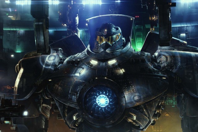 Gipsy Danger is launched.