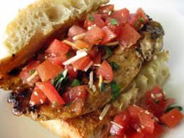 My First Chicken Sandwhich