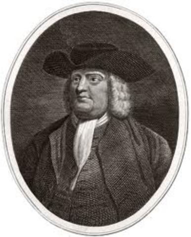 William Penn founds Pennsylvania
