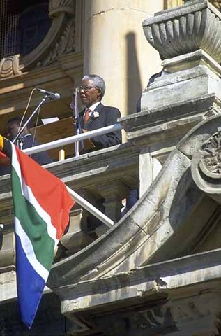 Nelson Mandela stepped down from being president.