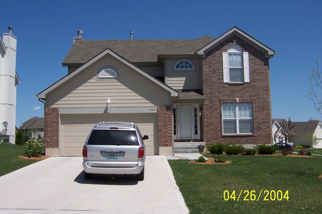 When we moved into our new house in Missouri