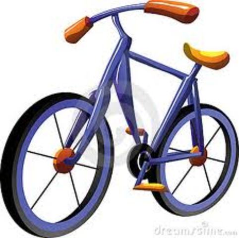 Rode 14 miles on bike