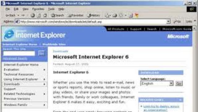 Internet explorer 6.0