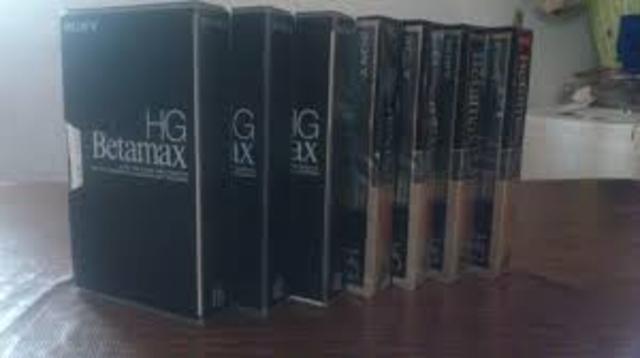 Sony lanza el sistema de video Betamax