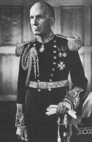 Vincent Massey appointed first Canada-born Governor-General