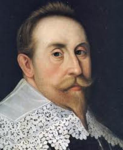 Gustav II Adolf blir kung
