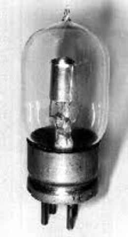Lee De Forest "created" the Audion tube