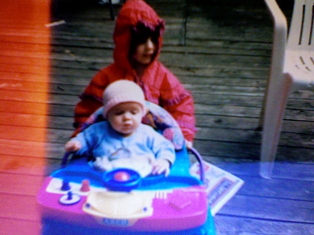 El veintitres de abril es el día que me hice una hermana grande.