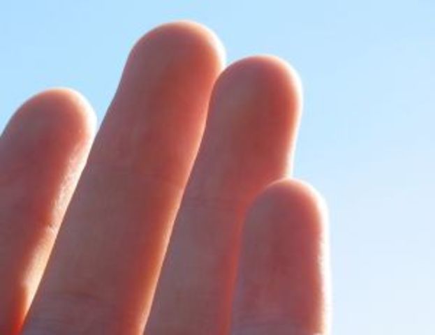 Tips of the Fingers