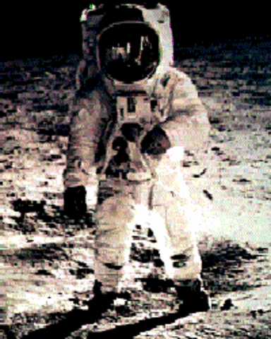 Apollo space suit