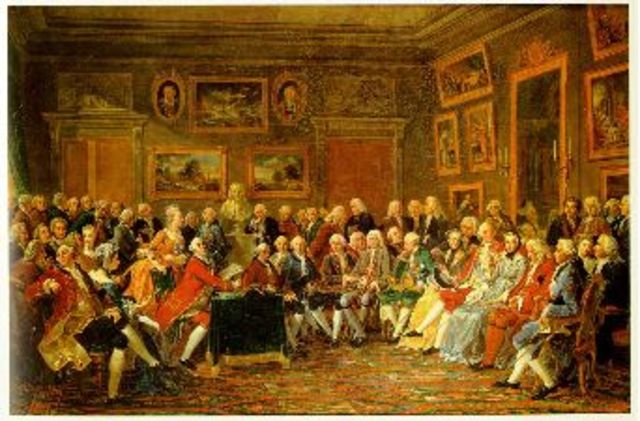Salons of the Enlightenment era