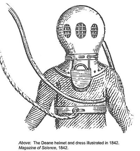 John and Charles Deane invented their mask