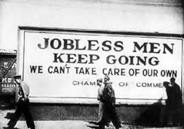 The Great Depression begins