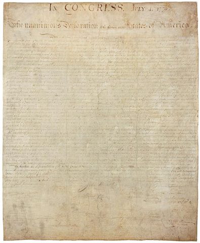 Signing of the Declaration of Independence