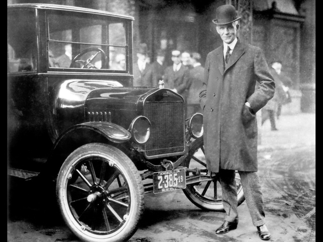 Henry Ford introduces the model T