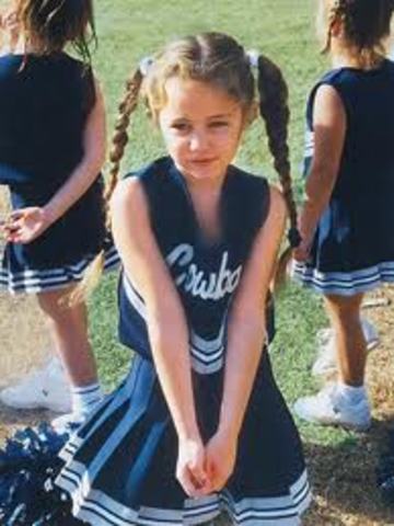I was the cheerleader of my school for 4 years also i danced on a culture group