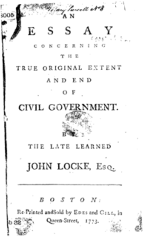 Two Treatises of Government