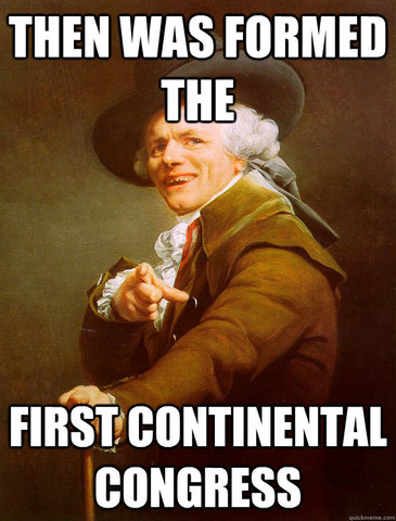The First Continental Congress