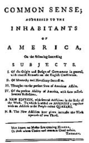 Thomas Paines Common Sense