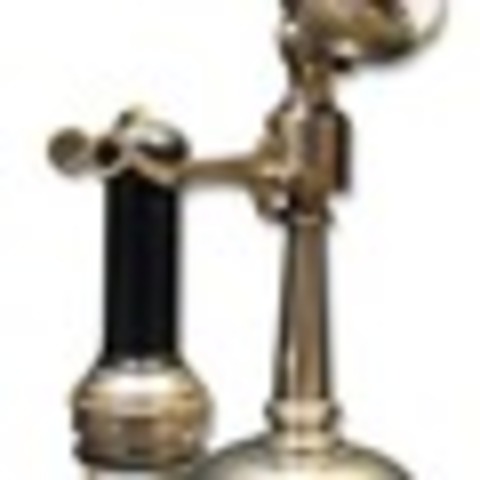Tapered Shaft Oil-Can Candlestick