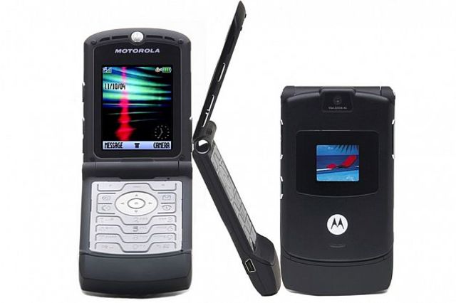 The Motorola Razr V3