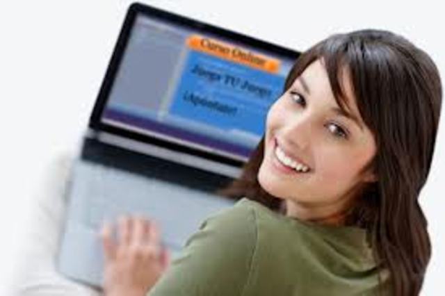Inicio del aprendizaje online con internet