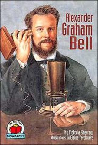 Alexander Grahm Bell invents the telephone