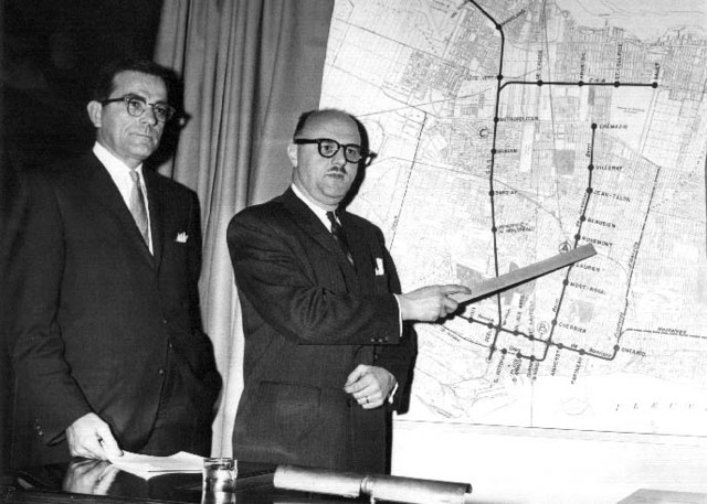 Montréal inaugurates its metro system