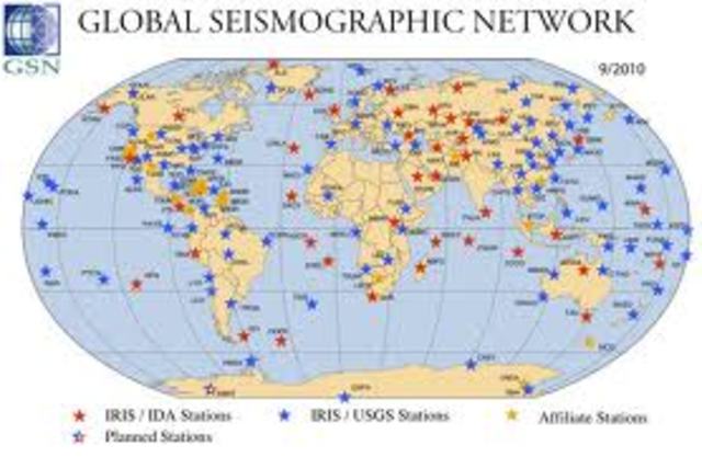Set of Seismic Stations Were Built with Telemetering