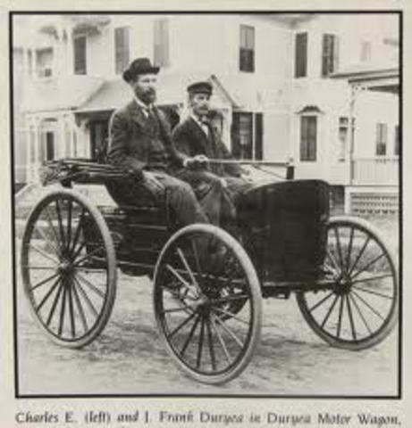 1896: Charles and J. Frank Duryea, first american automobile manufacture