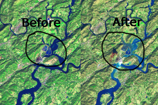 TVA Kingston Fossil Plant Coal Fly Ash Slurry Spill