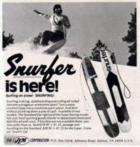 Sherman Poppen Developed the "snurfer"