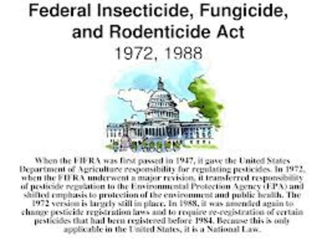 Federal Insecticide, Fungicide, and Rodenticide Control Act