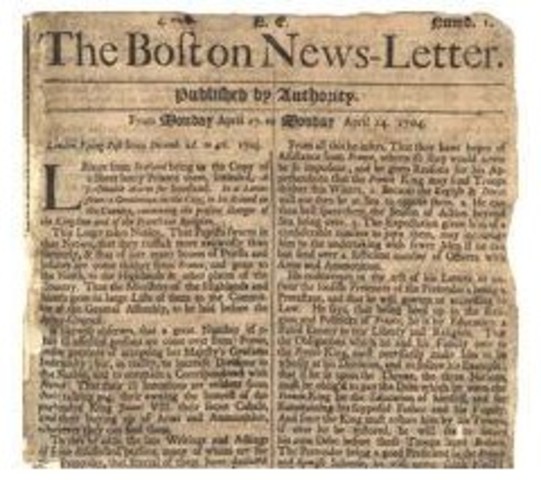 Anuncio GACETA DE BOSTON