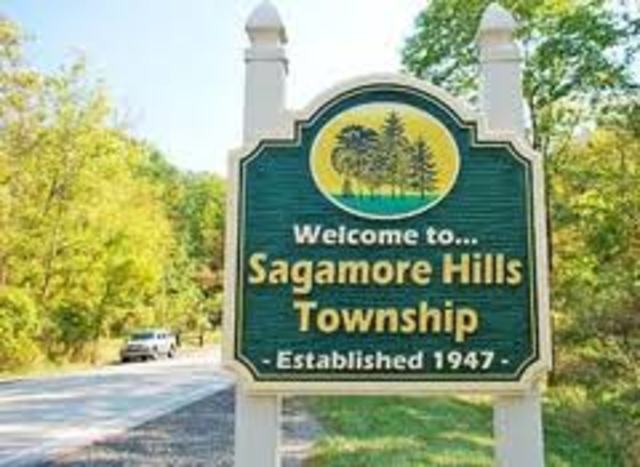 My mom moved to Sagamore Hills, Ohio.